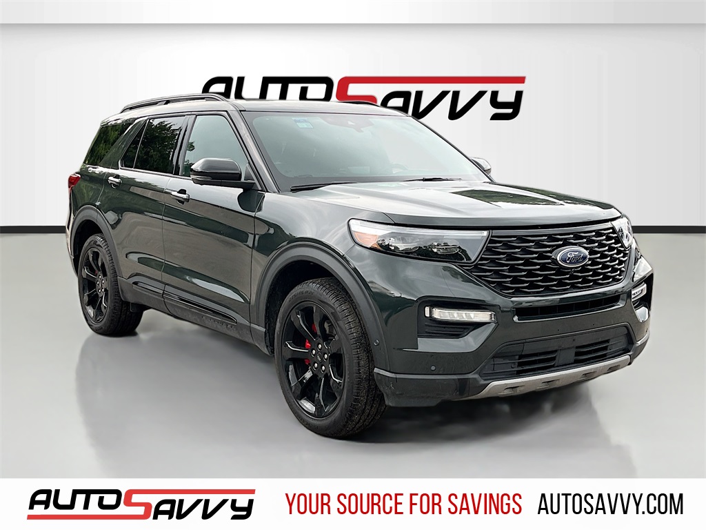 2023 Ford Explorer ST Green at Tom Peacock Cadillac