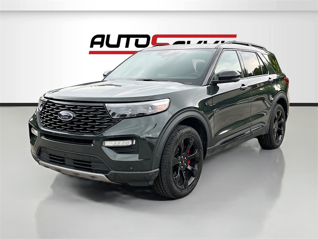 2023 Ford Explorer ST Green at Tom Peacock Cadillac