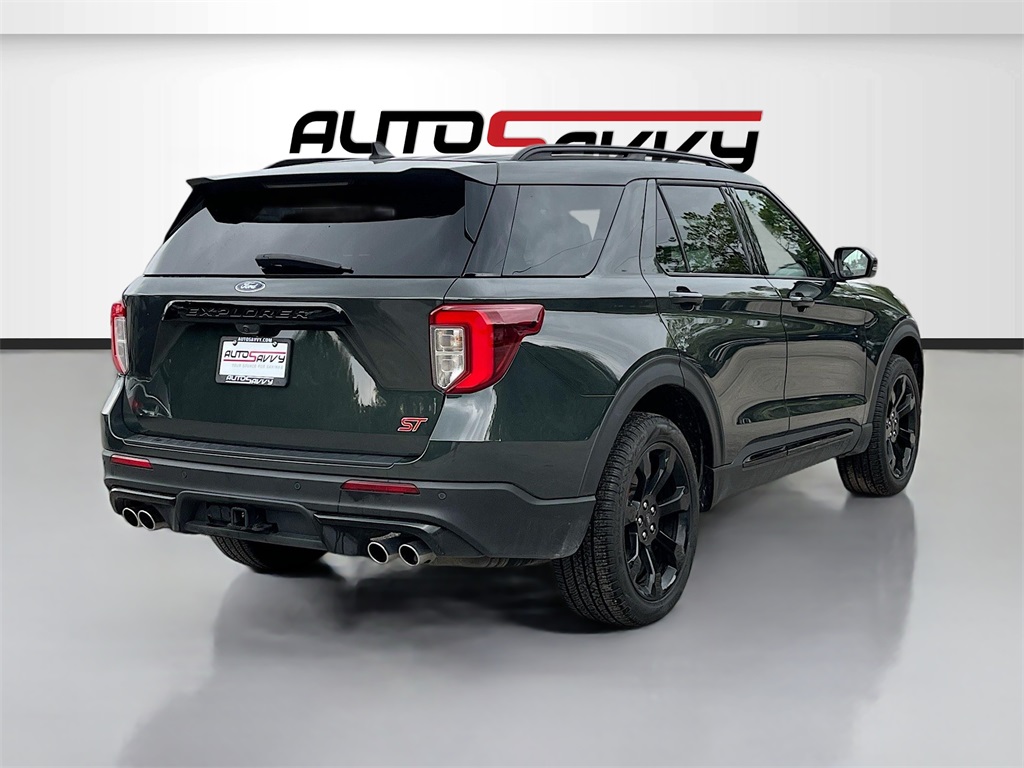 2023 Ford Explorer ST Green at Tom Peacock Cadillac