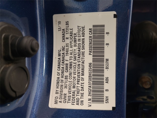 2011 – Honda – Civic