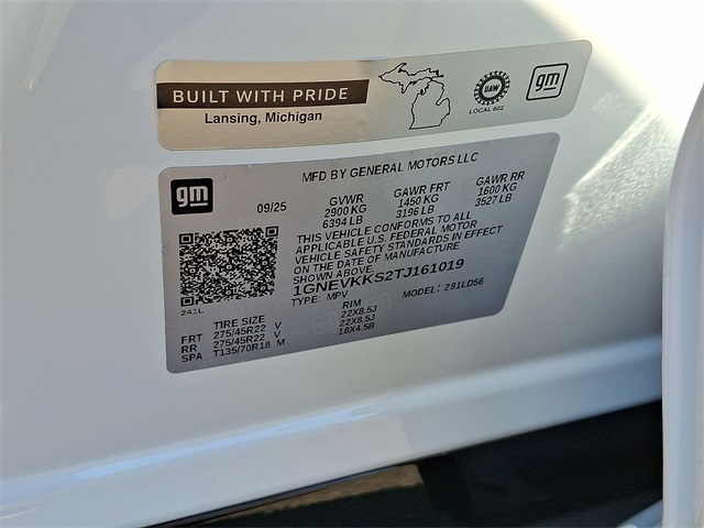 2026 Chevrolet Traverse High Country for sale at PATRIOT CHEVROLET OF WARMINSTER