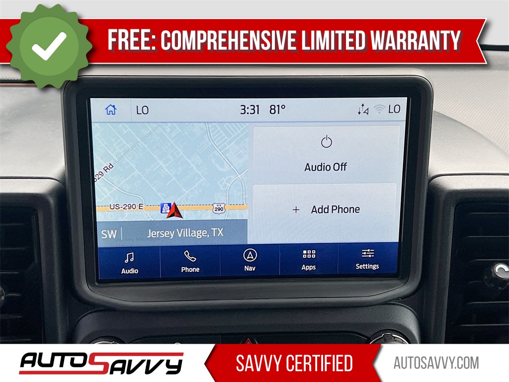 2024 Ford Bronco Sport Outer Banks White at DeMontrond Ford