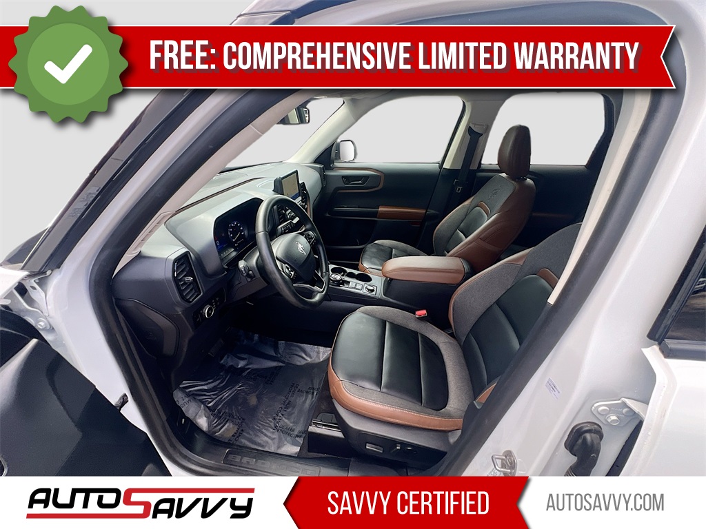 2024 Ford Bronco Sport Outer Banks White at DeMontrond Ford