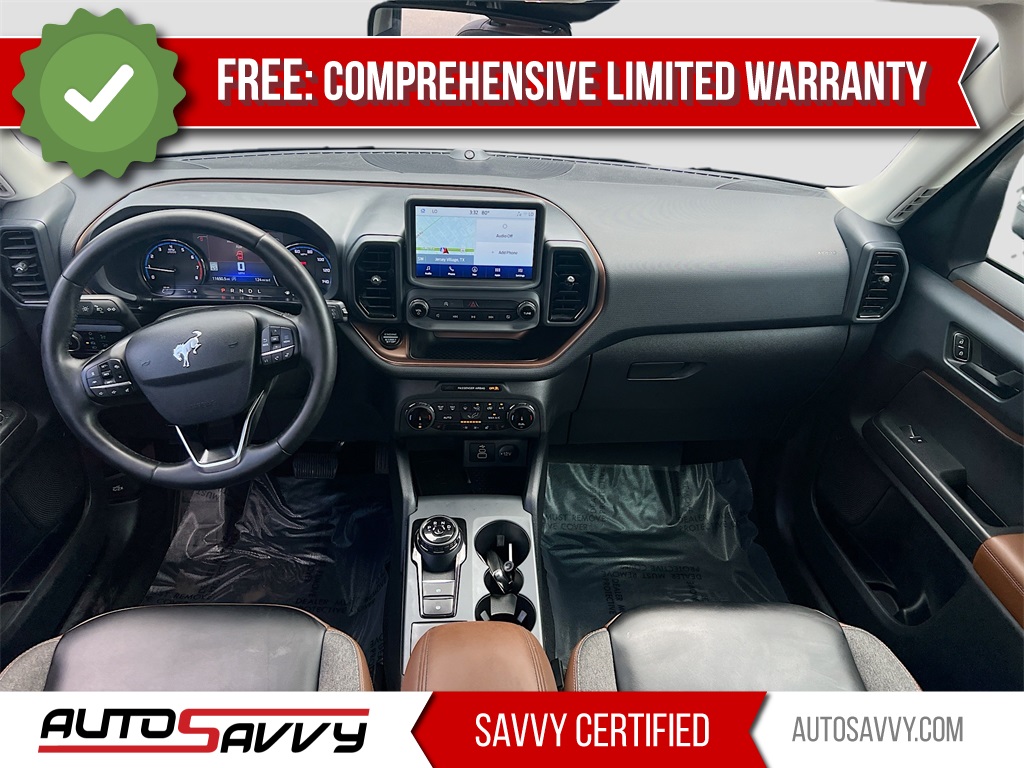 2024 Ford Bronco Sport Outer Banks White at DeMontrond Ford