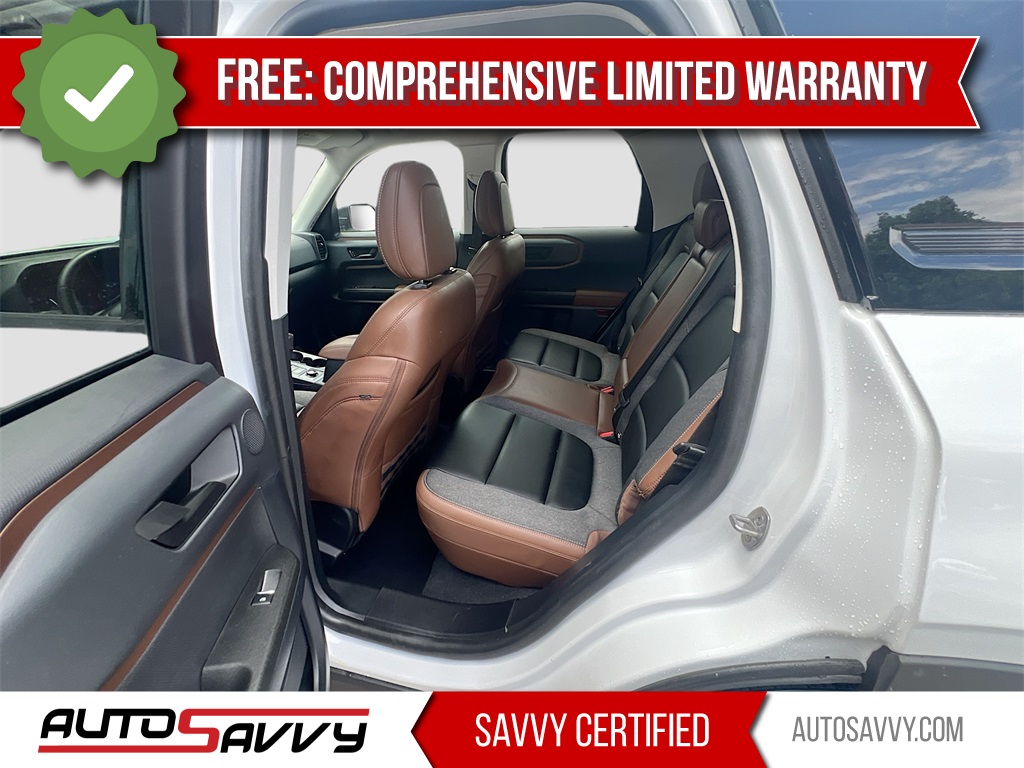 2024 Ford Bronco Sport Outer Banks White at DeMontrond Ford