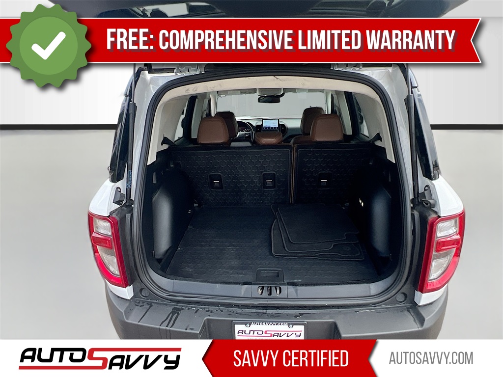 2024 Ford Bronco Sport Outer Banks White at DeMontrond Ford