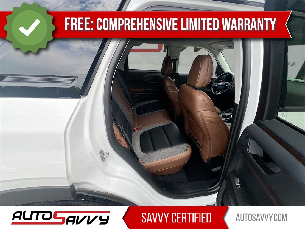 2024 Ford Bronco Sport Outer Banks White at DeMontrond Ford