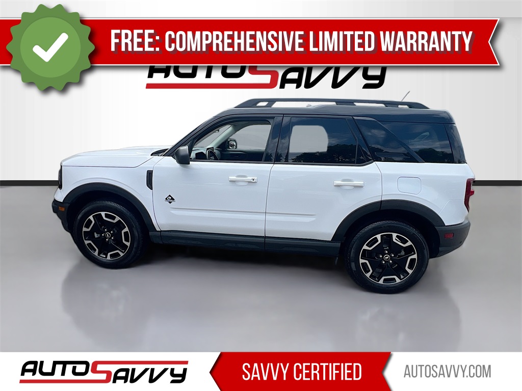 2024 Ford Bronco Sport Outer Banks White at DeMontrond Ford