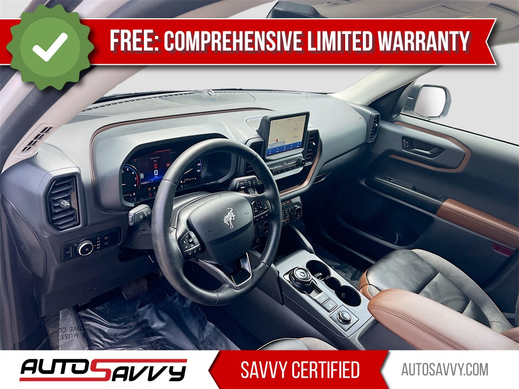 2024 Ford Bronco Sport Outer Banks White at DeMontrond Ford