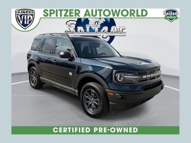 Alto Blue Metallic Tinted Clearcoat 2022 Ford Bronco Sport Big Bend AWD SUV / Crossover All-Wheel Drive 8-Speed Automatic