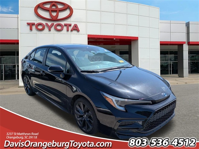2023 Toyota Corolla Hybrid SE Black at Davis Toyota of Orangeburg