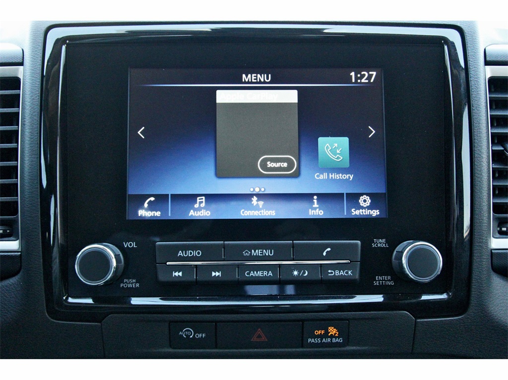 2024 Nissan Frontier SV Red at Central Houston Nissan