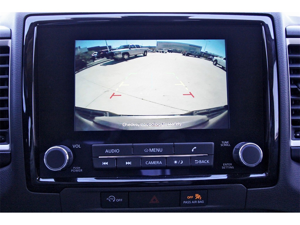 2024 Nissan Frontier SV Red at Central Houston Nissan