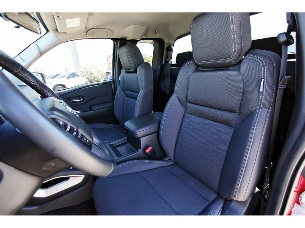 2024 Nissan Frontier SV Red at Central Houston Nissan
