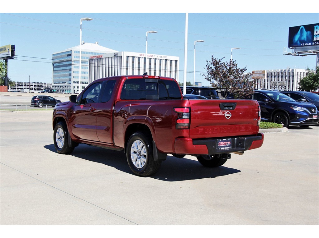 2024 Nissan Frontier SV Red at Central Houston Nissan
