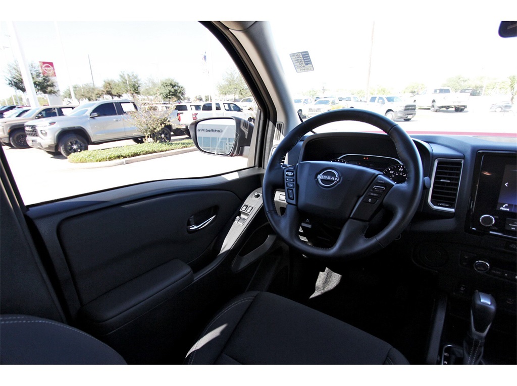 2024 Nissan Frontier SV Red at Central Houston Nissan
