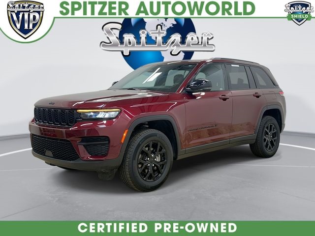 Velvet Red Pearlcoat 2025 Jeep Grand Cherokee Altitude X 4WD SUV / Crossover Four-Wheel Drive 8-Speed Automatic
