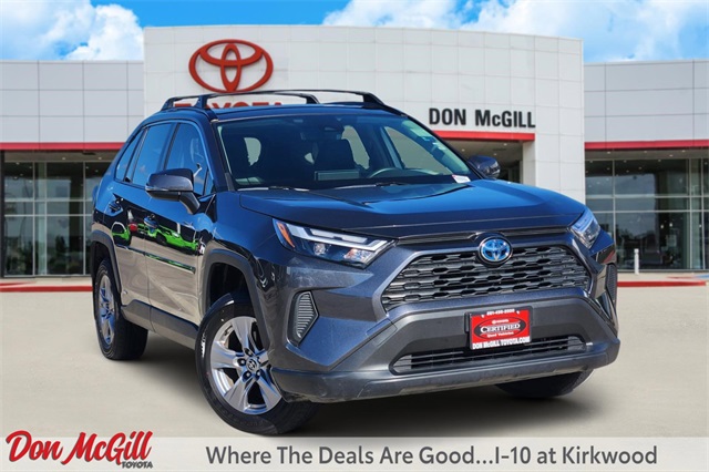 2022 Toyota RAV4 Hybrid XLE Gray at Baytown Hyundai