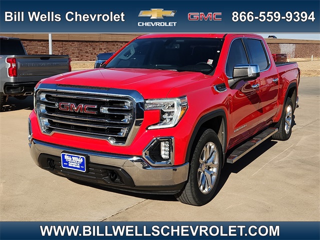Used Car 2021 Gmc Sierra 1500  Slt For Sale Under $40,000 In Plainview, Texas