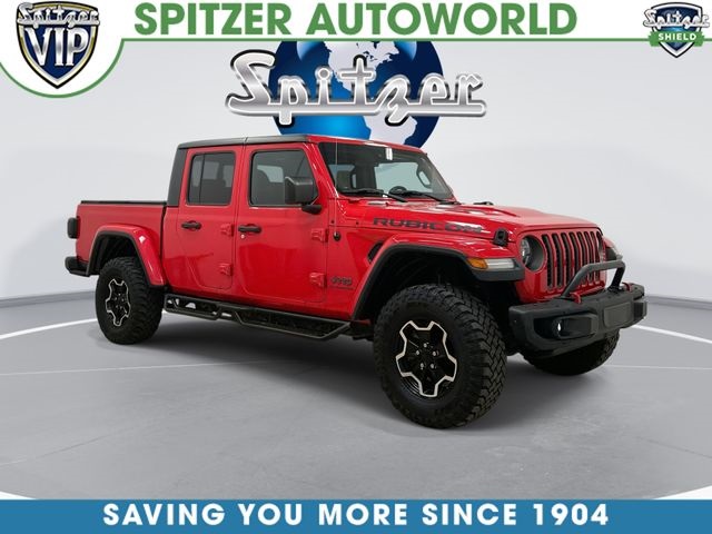 Firecracker Red Clearcoat 2020 Jeep Gladiator Rubicon Crew Cab 4WD Pickup Truck Four-Wheel Drive 8-Speed Automatic
