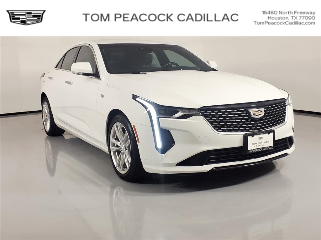2021 Cadillac CT4 Luxury White at AutoSavvy Houston Southwest