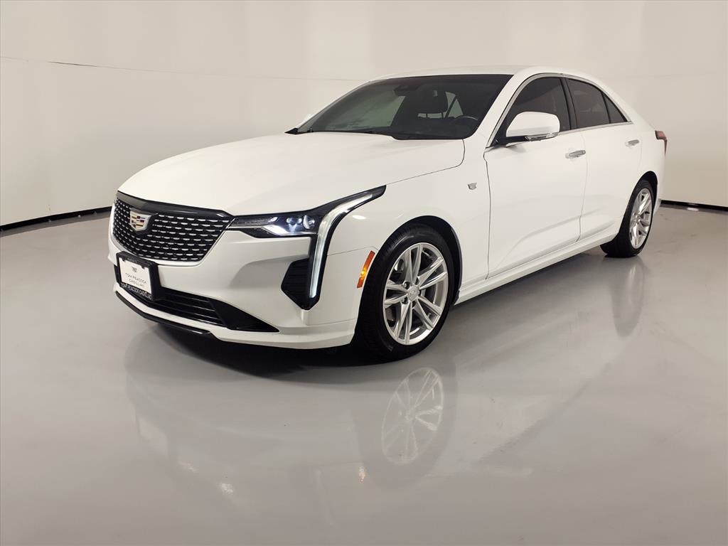 2021 Cadillac CT4 Luxury White at AutoSavvy Houston Southwest