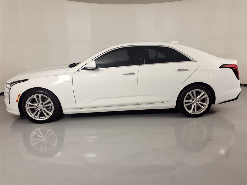 2021 Cadillac CT4 Luxury White at AutoSavvy Houston Southwest