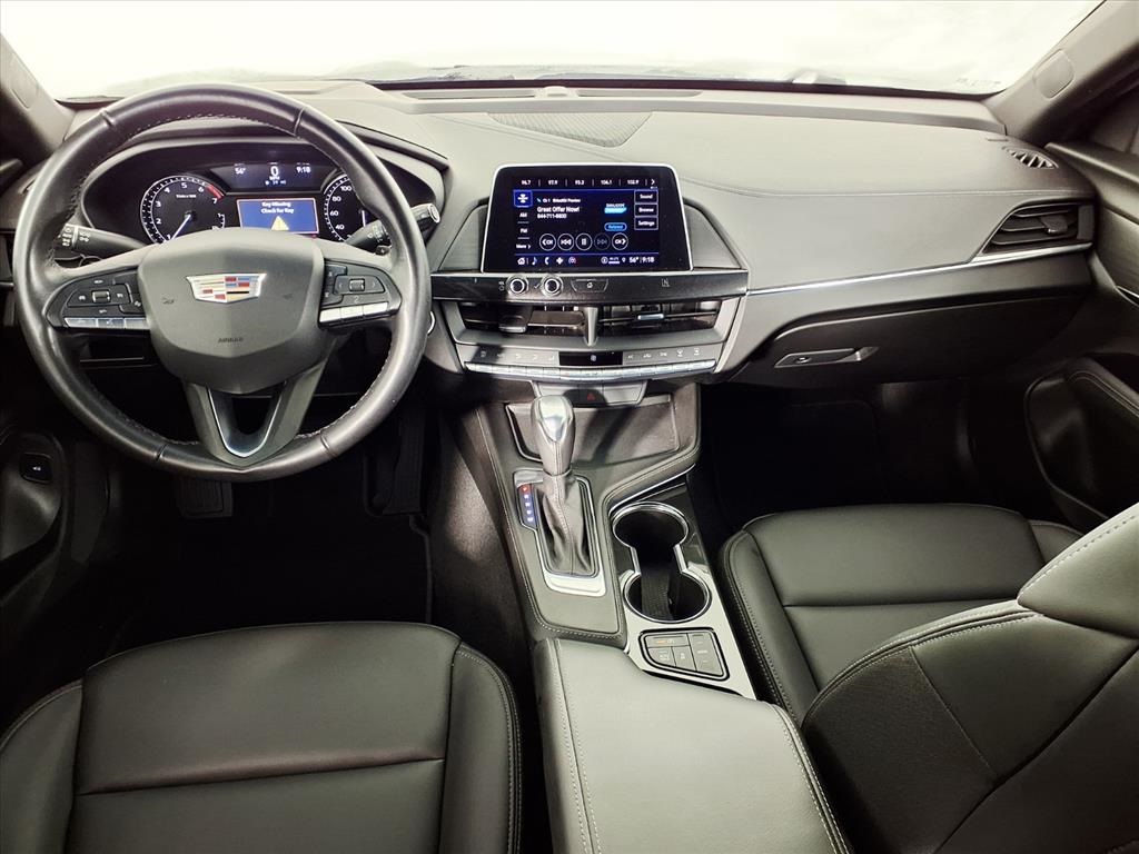 2021 Cadillac CT4 Luxury White at AutoSavvy Houston Southwest