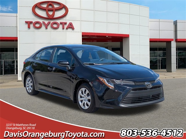 2025 Toyota Corolla LE Black at Stokes Volkswagen