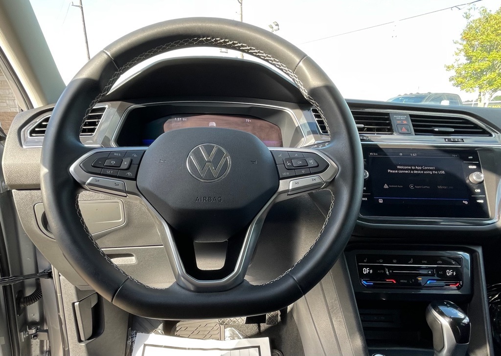 2022 Volkswagen Tiguan 2.0T SE Silver at Wharton Ford