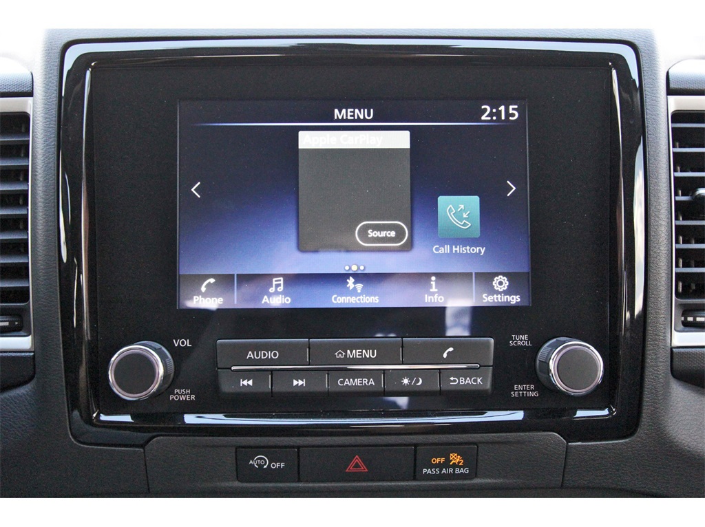 2024 Nissan Frontier SV White at Central Houston Nissan