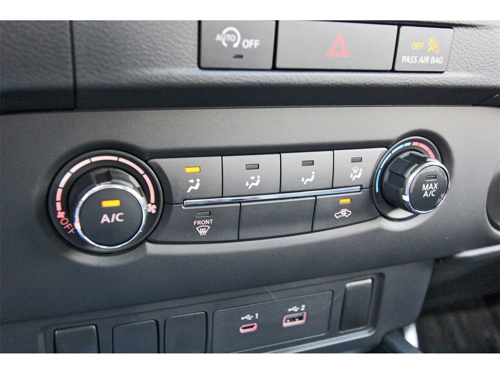 2024 Nissan Frontier SV White at Central Houston Nissan