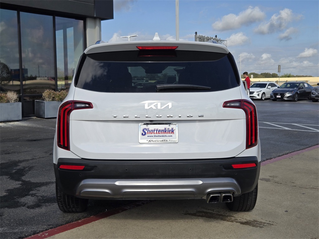 2022 Kia Telluride SX White at Shottenkirk Kia Fort Bend