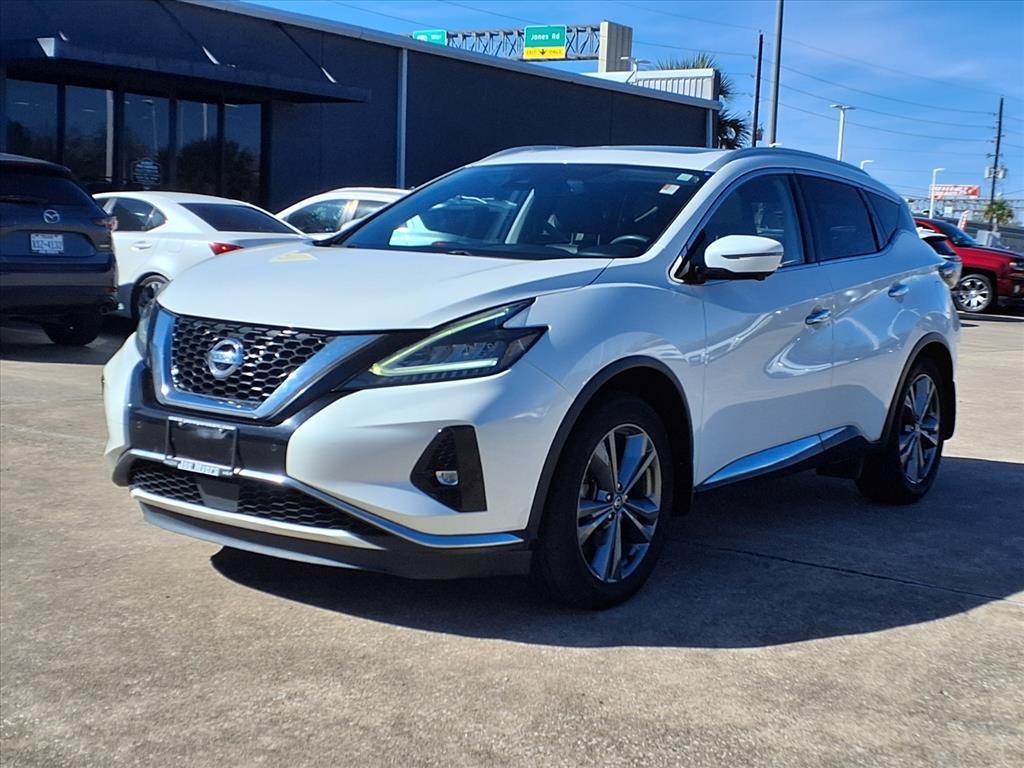 2019 Nissan Murano Platinum White at AutoSavvy Houston Northwest