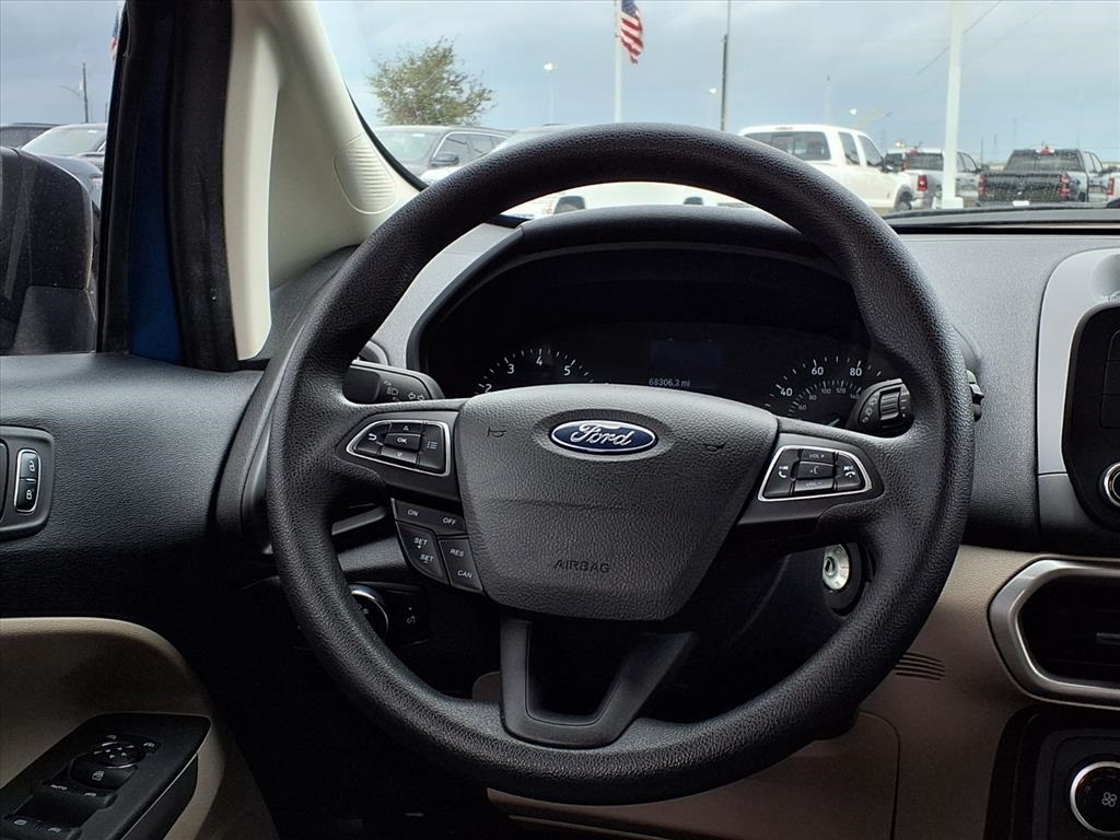 2018 Ford EcoSport S Blue at Wharton Ford