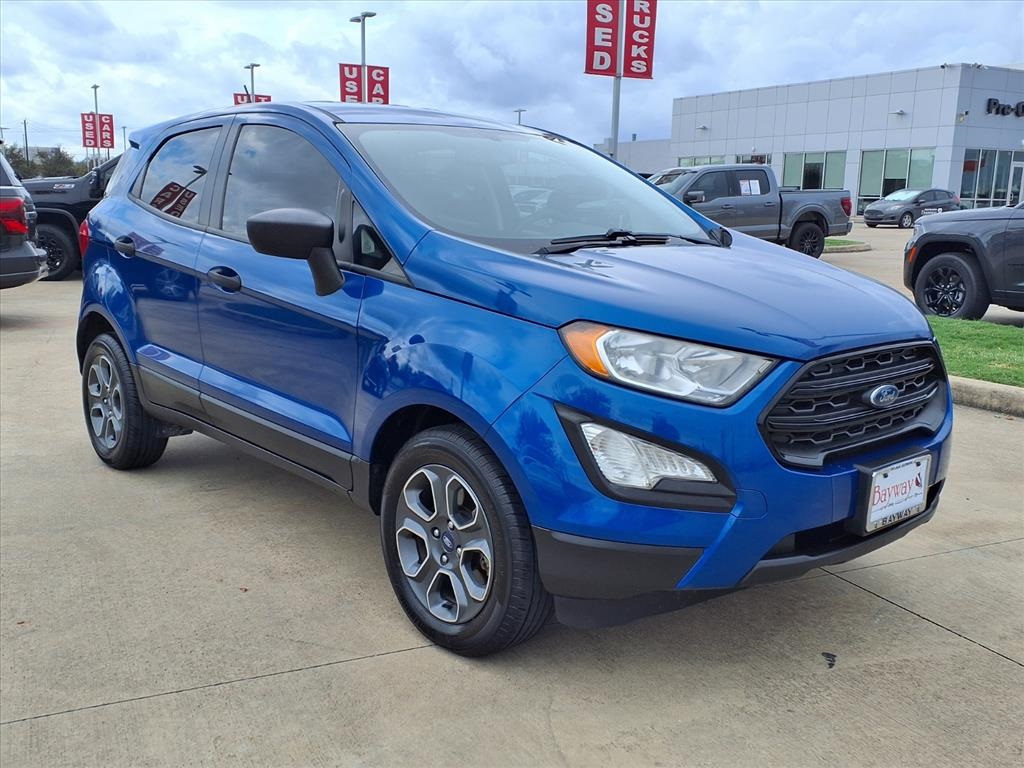 2018 Ford EcoSport S Blue at Wharton Ford