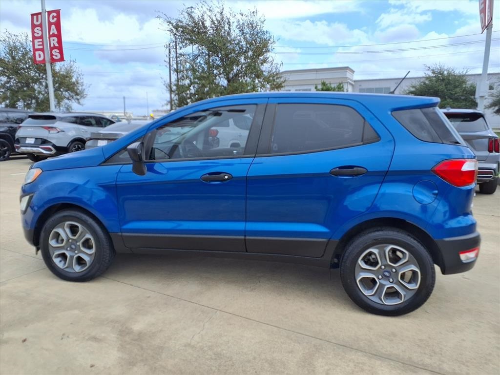 2018 Ford EcoSport S Blue at Wharton Ford