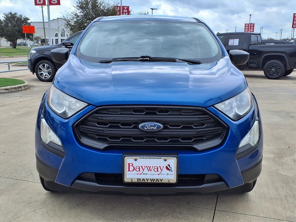2018 Ford EcoSport S Blue at Wharton Ford