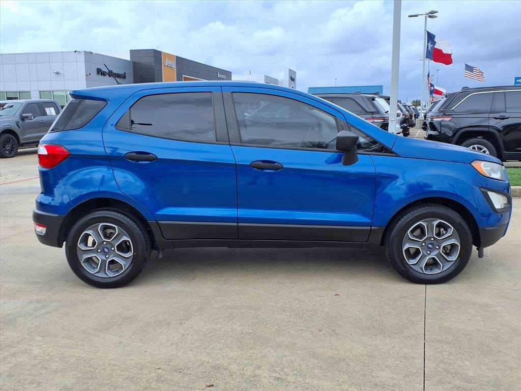2018 Ford EcoSport S Blue at Wharton Ford