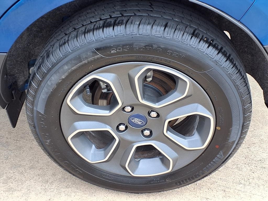 2018 Ford EcoSport S Blue at Wharton Ford