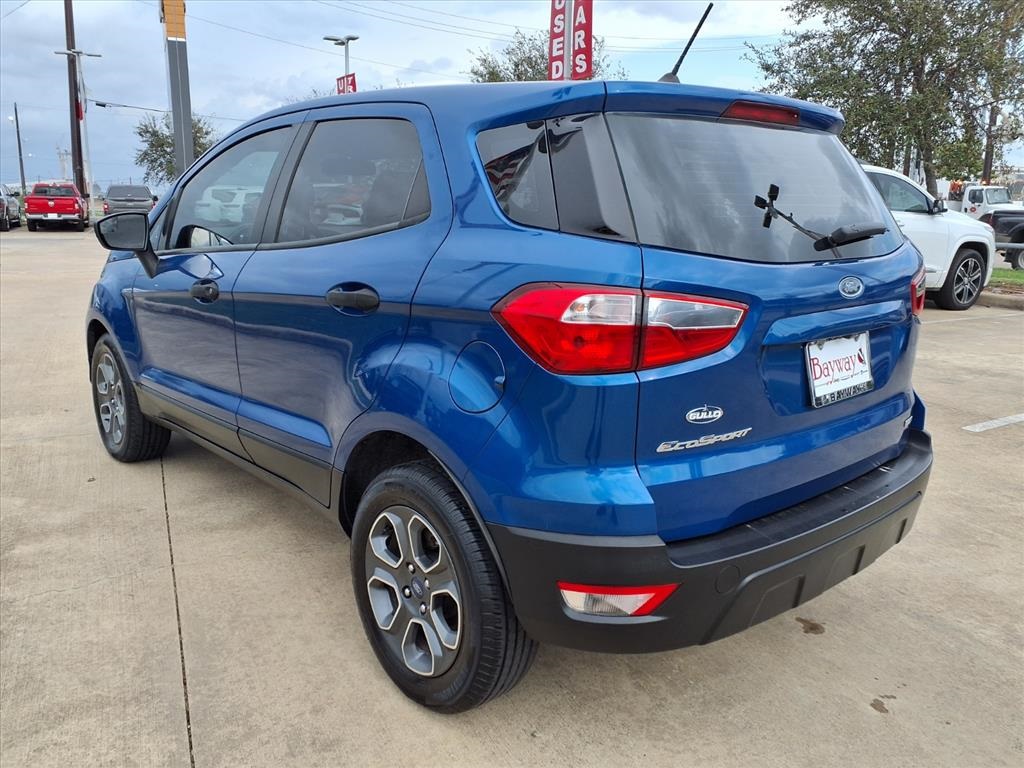 2018 Ford EcoSport S Blue at Wharton Ford