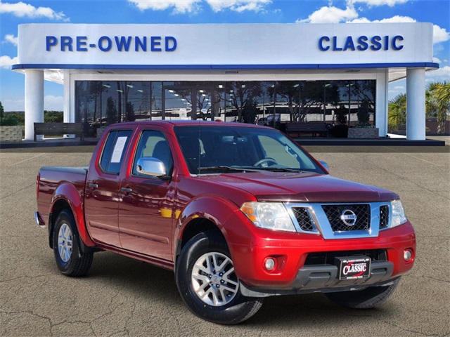 2017 Nissan Frontier SV Red at Autostrade