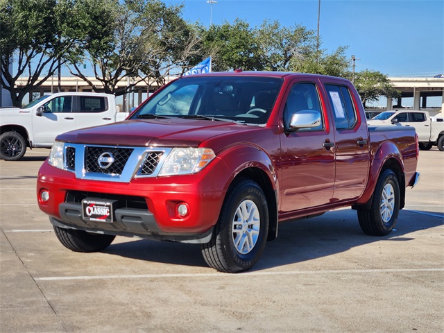 2017 Nissan Frontier SV Red at Autostrade