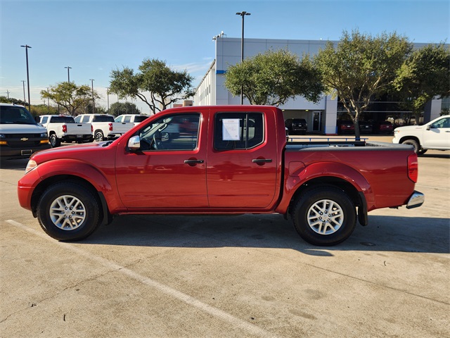 2017 Nissan Frontier SV Red at Autostrade