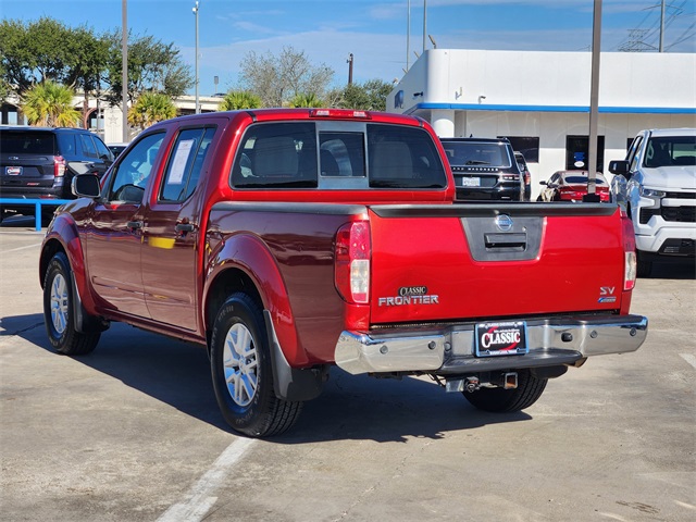 2017 Nissan Frontier SV Red at Autostrade