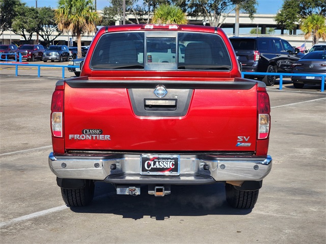 2017 Nissan Frontier SV Red at Autostrade