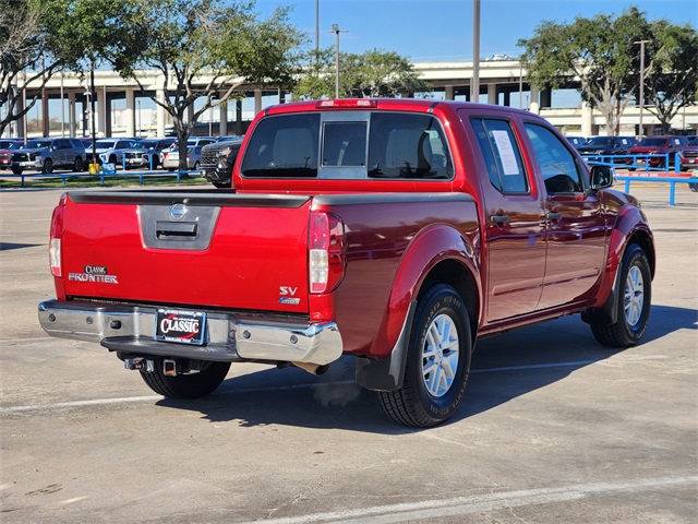 2017 Nissan Frontier SV Red at Autostrade