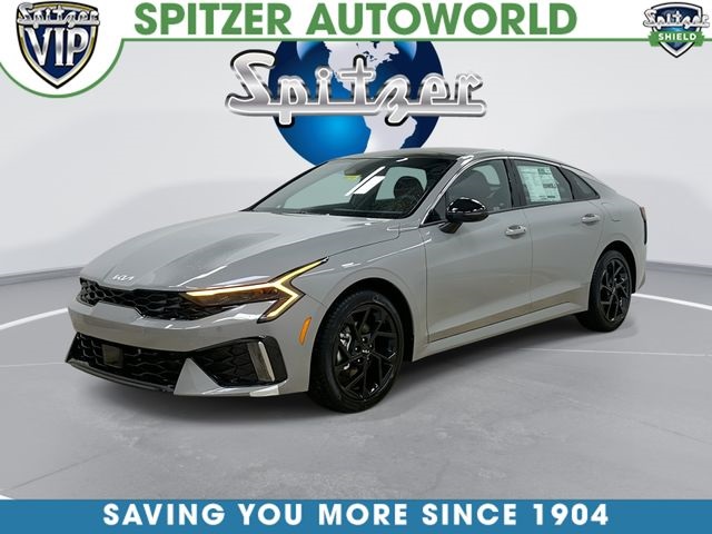 Wolf Gray 2026 Kia K5 GT-Line FWD Sedan Front-Wheel Drive 8-Speed Automatic