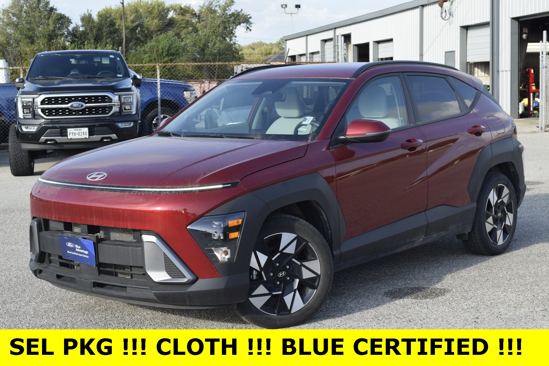 2024 Hyundai Kona SEL Red at AutoSavvy Houston Northwest