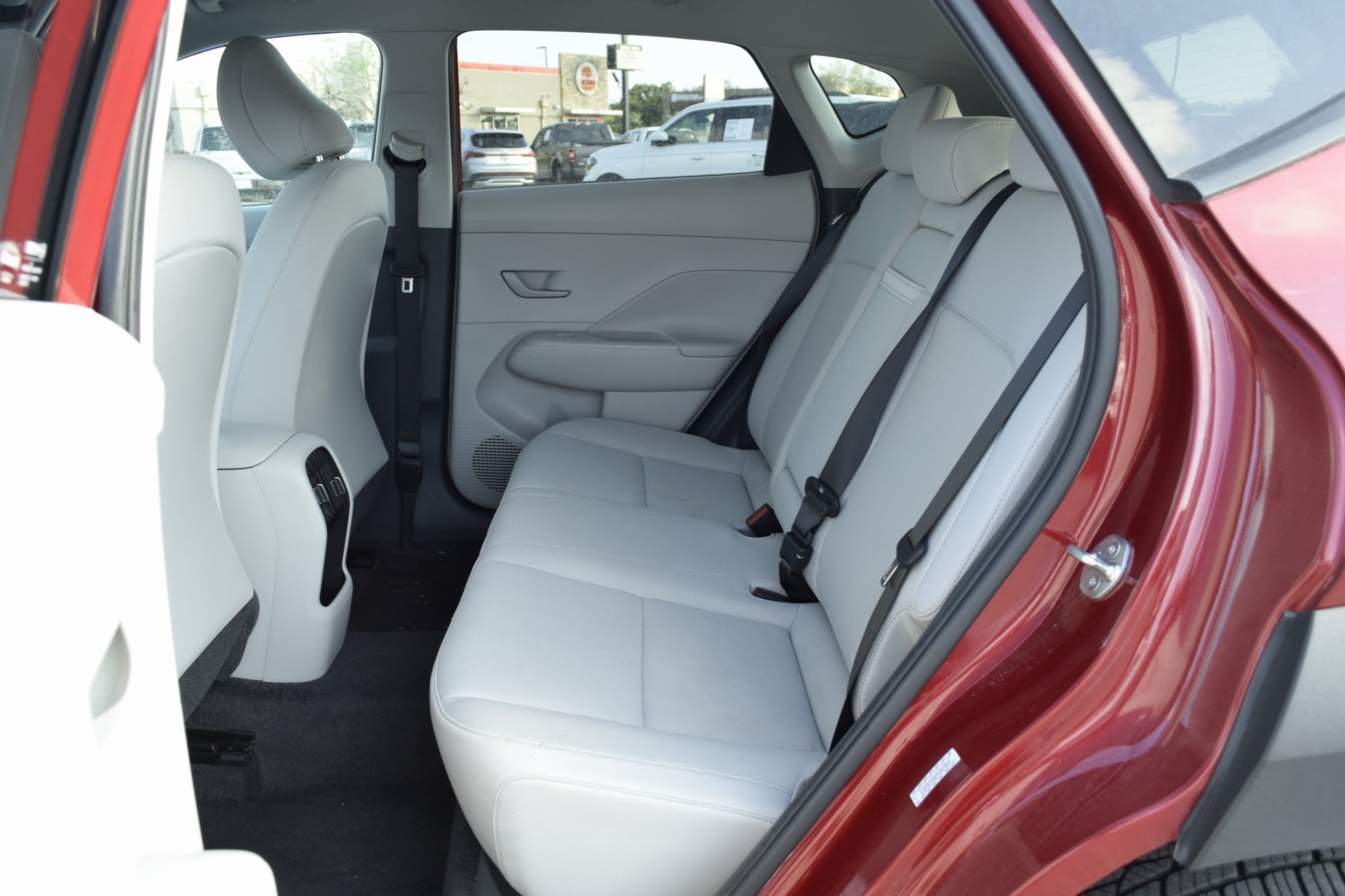 2024 Hyundai Kona SEL Red at AutoSavvy Houston Northwest